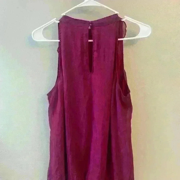 Mossimo magenta flowy dress tank top woman's large - Picture 10 of 10